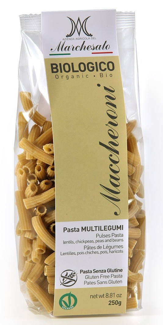Paste maccheroni cu legume fara gluten eco 250g Marchesato Paste maccheroni cu legume fara gluten eco 250g Marchesato