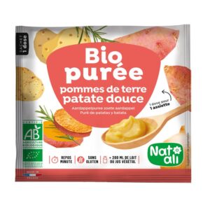 Piure instant de cartofi si cartofi dulci
