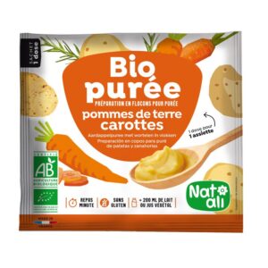 Piure instant de cartofi si morcovi
