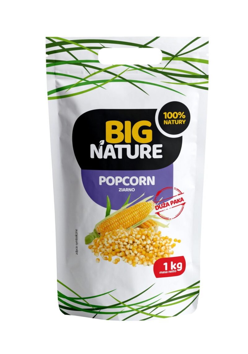 Porumb pentru popcorn 1kg Big Nature Porumb pentru popcorn 1kg Big Nature