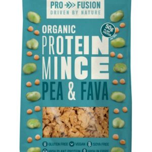 Proteina vegetala texturata din mazare si fava bucati mici