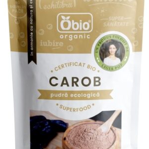 Pudra de carob (roscove) bio 125g OBIO