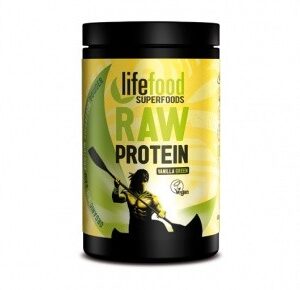 Pudra proteica Green Vanilla Superfood raw eco 450g Lifefood