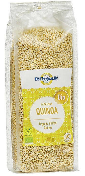 Quinoa expandata bio 100g Biorganik Quinoa expandata bio 100g Biorganik