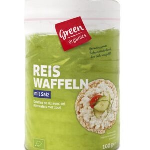 Rondele de orez cu sare eco 100g (GreenOrganics)