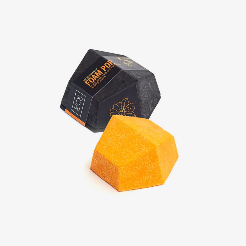 Sampon solid pentru par normal cu ulei din seminte de macese Sampon solid pentru par normal cu ulei din seminte de macese