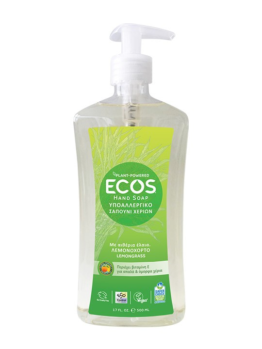 Sapun cu lemongrass hipoalergen 500ml Ecos Sapun cu lemongrass hipoalergen 500ml Ecos