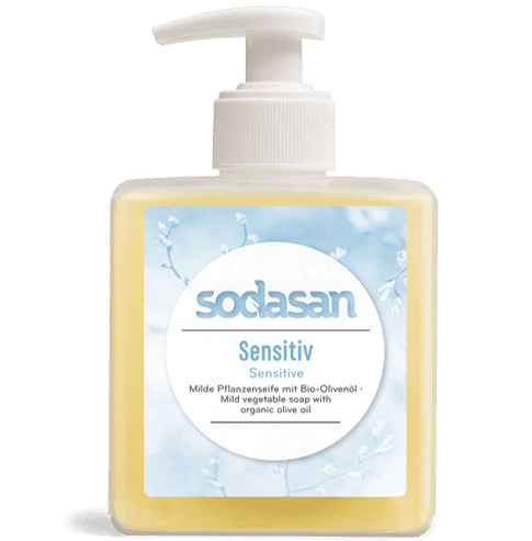 Sapun lichid - gel de dus bio sensitiv 300ml Sodasan Sapun lichid - gel de dus bio sensitiv 300ml Sodasan