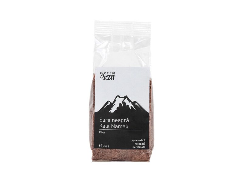 Sare neagra Kala Namak fina 350g Green Bliss
