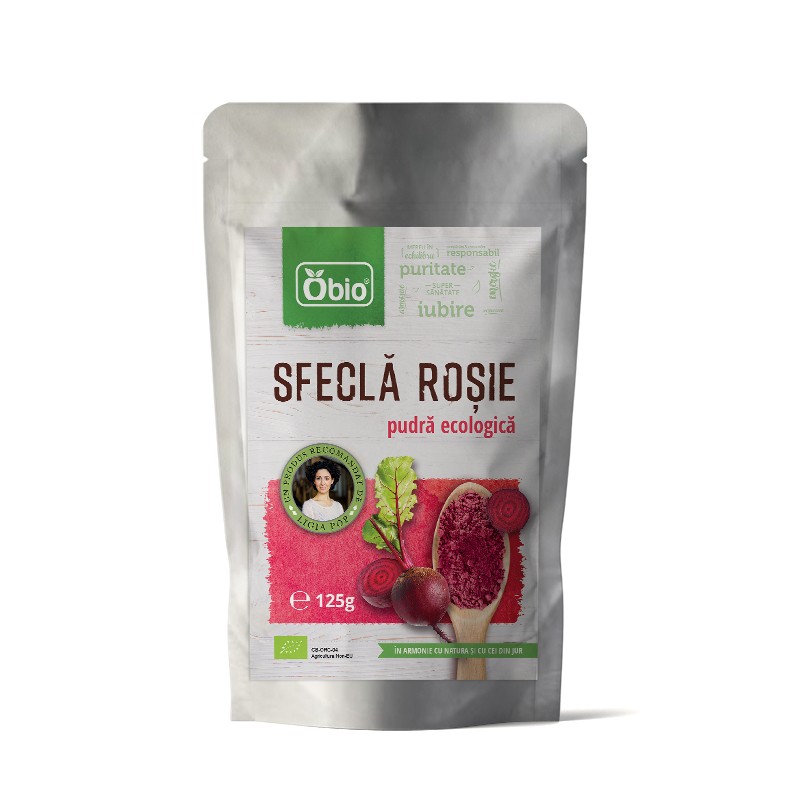 Sfecla rosie pudra eco 125g OBIO Sfecla rosie pudra eco 125g OBIO