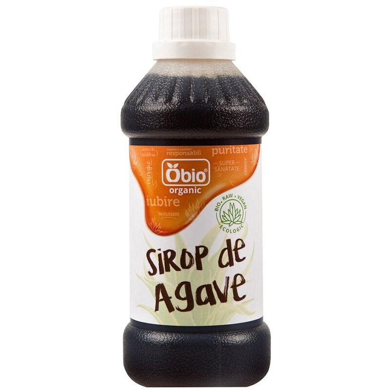 Sirop de agave raw dark eco 250ml Obio Sirop de agave raw dark eco 250ml Obio