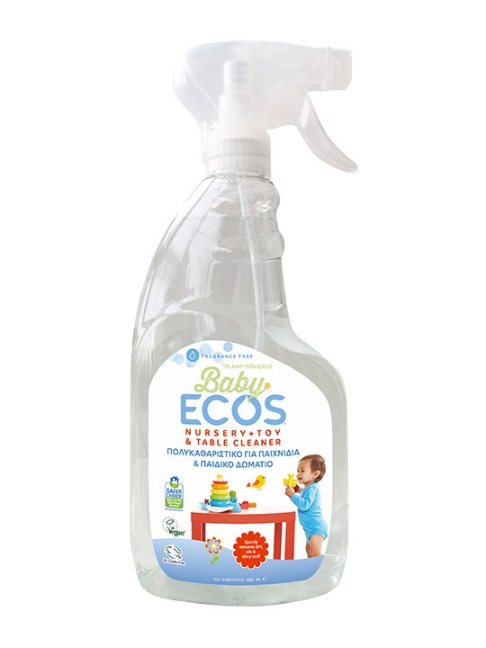 Solutie de curatat pentru camera bebelusului si jucarii hipoalergena 650ml Ecos Solutie de curatat pentru camera bebelusului si jucarii hipoalergena 650ml Ecos