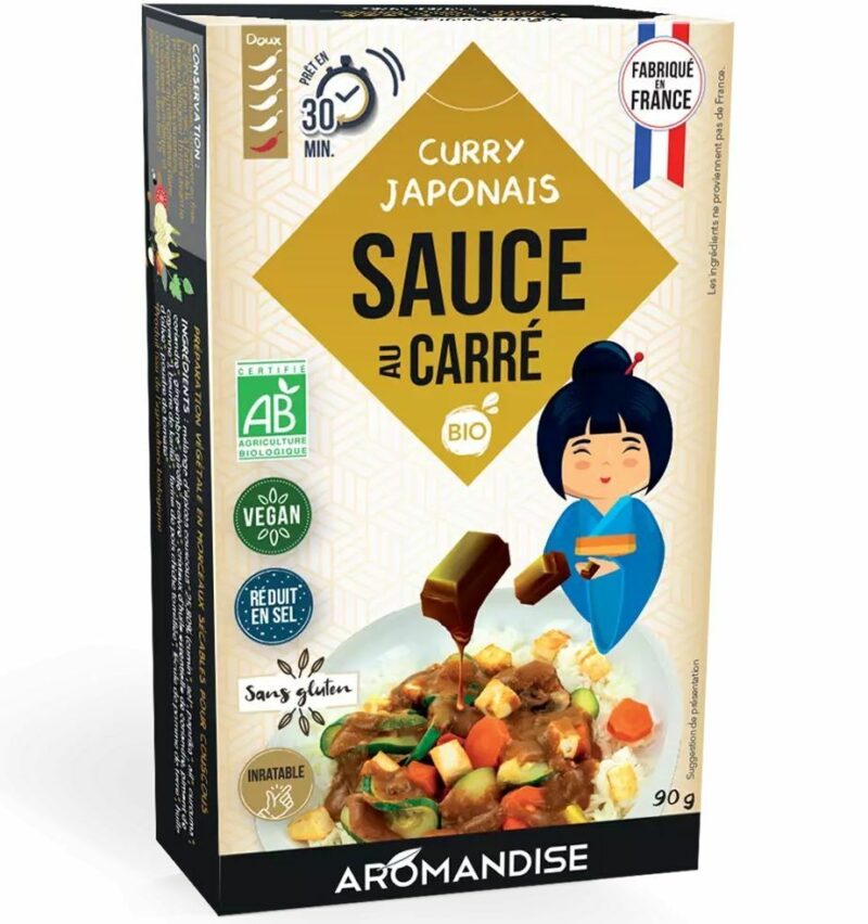 Sos curry japonez bio