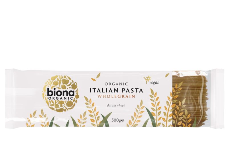 Spaghetti integrale din grau dur bio 500g Biona Spaghetti integrale din grau dur bio 500g Biona