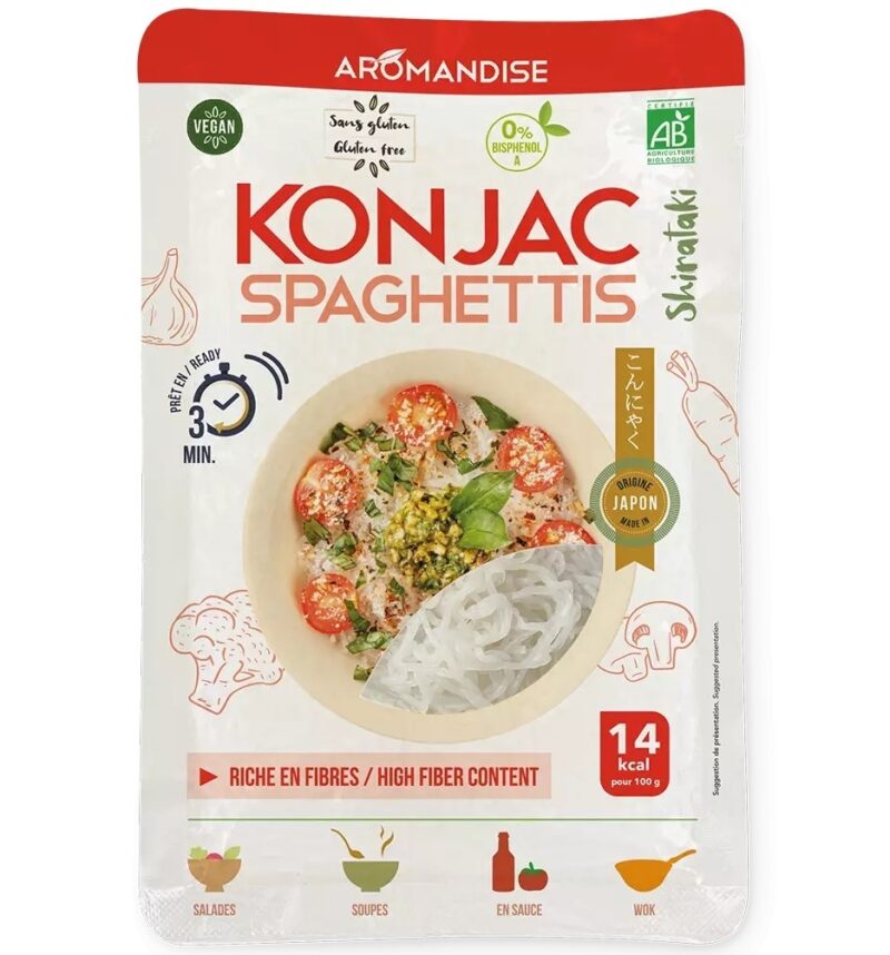 Spaghetti konjac bio 180g