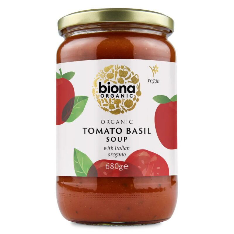 Supa de rosii cu busuioc si oregano