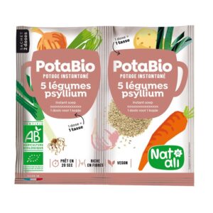 Supa instant cu 5 legume si psyllium
