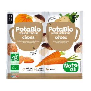 Supa instant cu porcini si legume