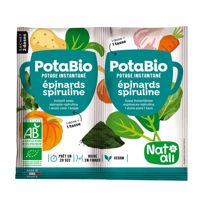 Supa instant cu spanac Supa instant cu spanac