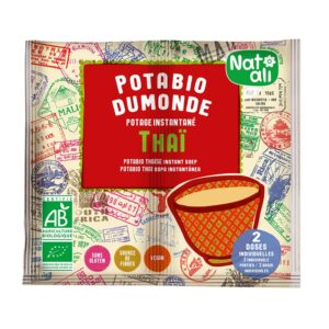 Supa instant stil thai cu legume