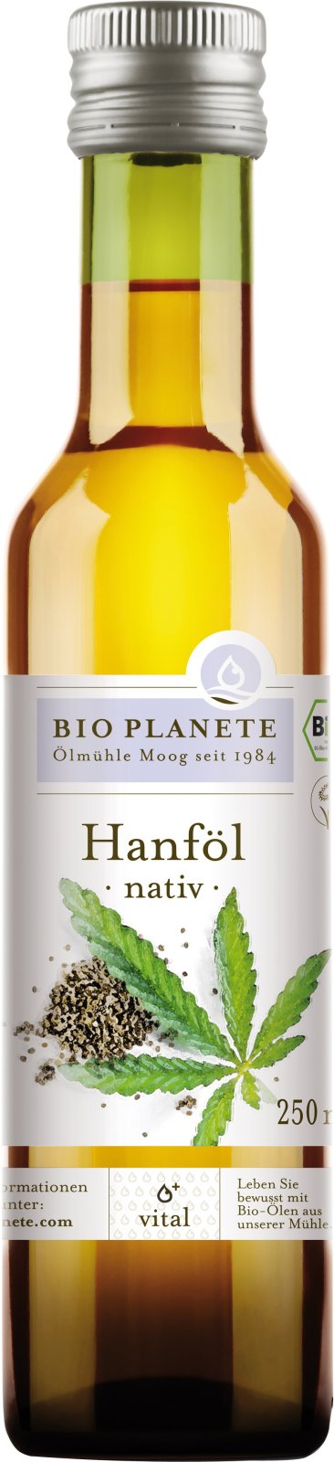 Ulei de canepa nativ bio 250ml Bio Planete Ulei de canepa nativ bio 250ml Bio Planete