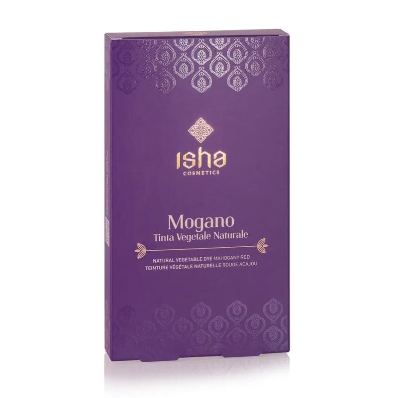 Vopsea de par naturala rosu mahon 100g Vopsea de par naturala rosu mahon 100g