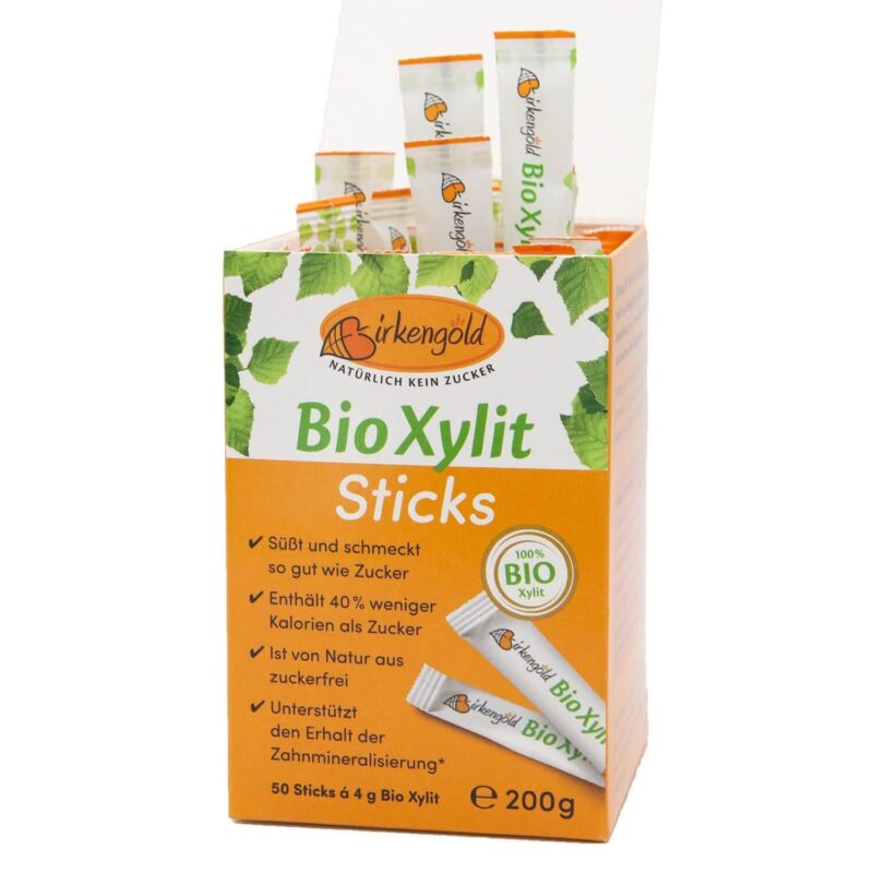 Xylitol pliculete (zahar de mesteacan) bio